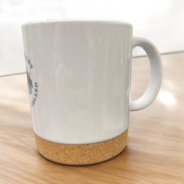 Keramik-Tasse mit Korkboden – Bild 2